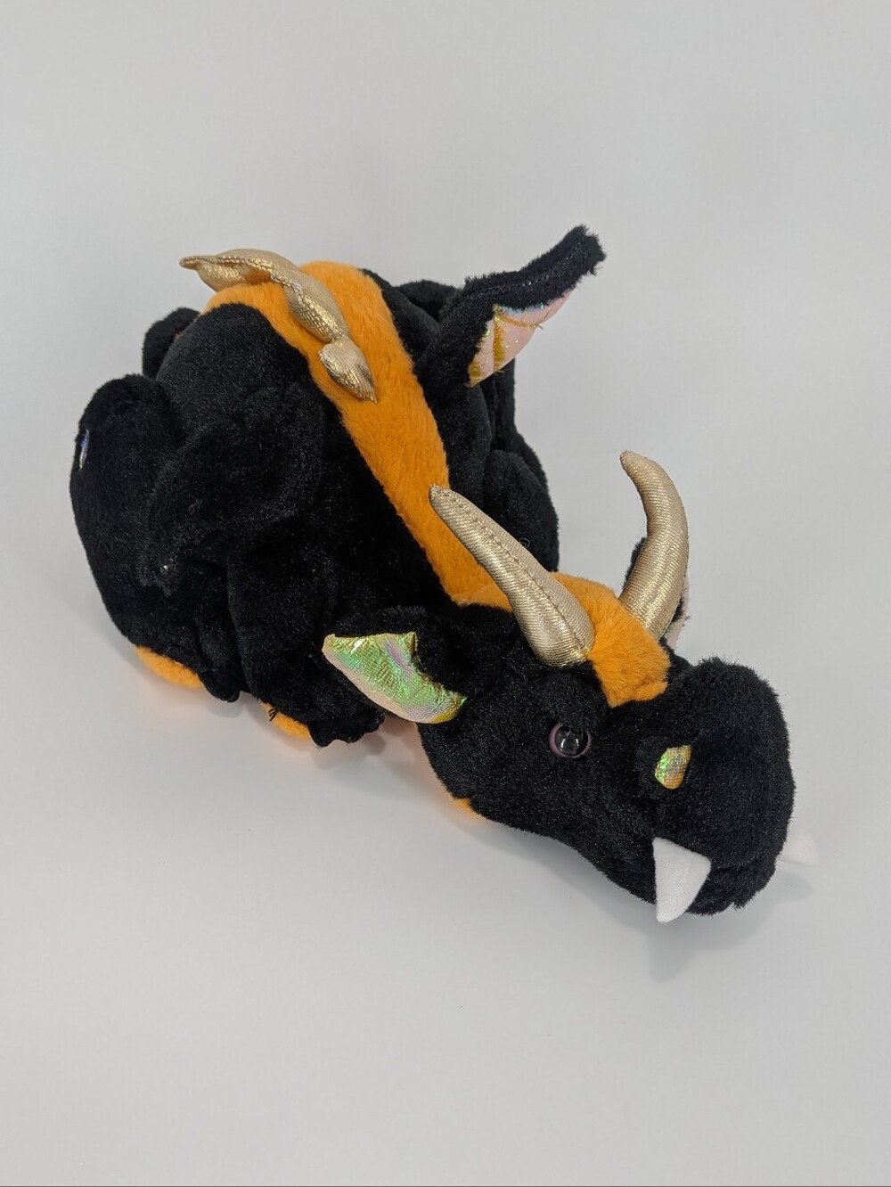 Ganz Webkinz Lava Dragon HM463 Plush Retired Stuffed Animal Toy No Code